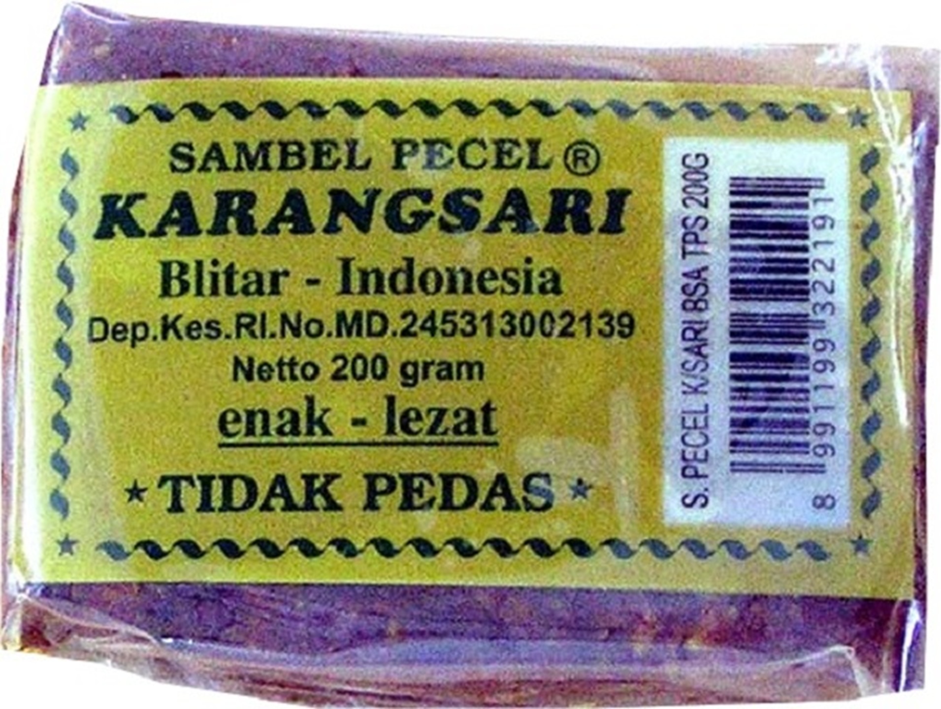 Sambal Pecel Tidak Pedas Sambal Pecel Tidak Pedas