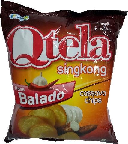 Qtela Singkong Rasa Balado