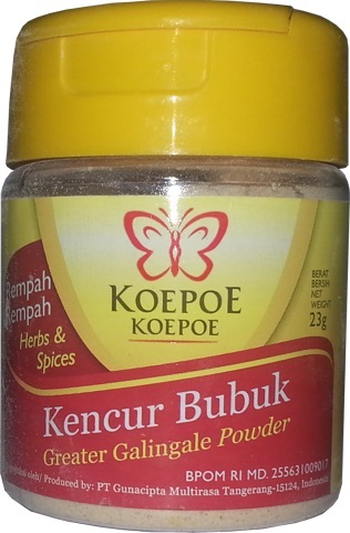 Bumbu Masak Kencur bubuk
