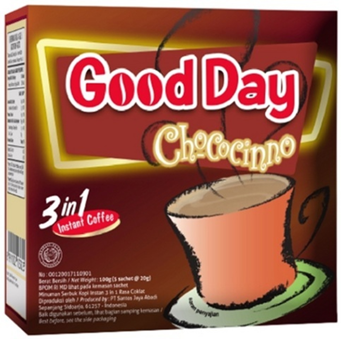 Kopi Instan 3in1 (5x20gr) Chococinno Kopi Instan 3in1 (5x20gr) Chococinno