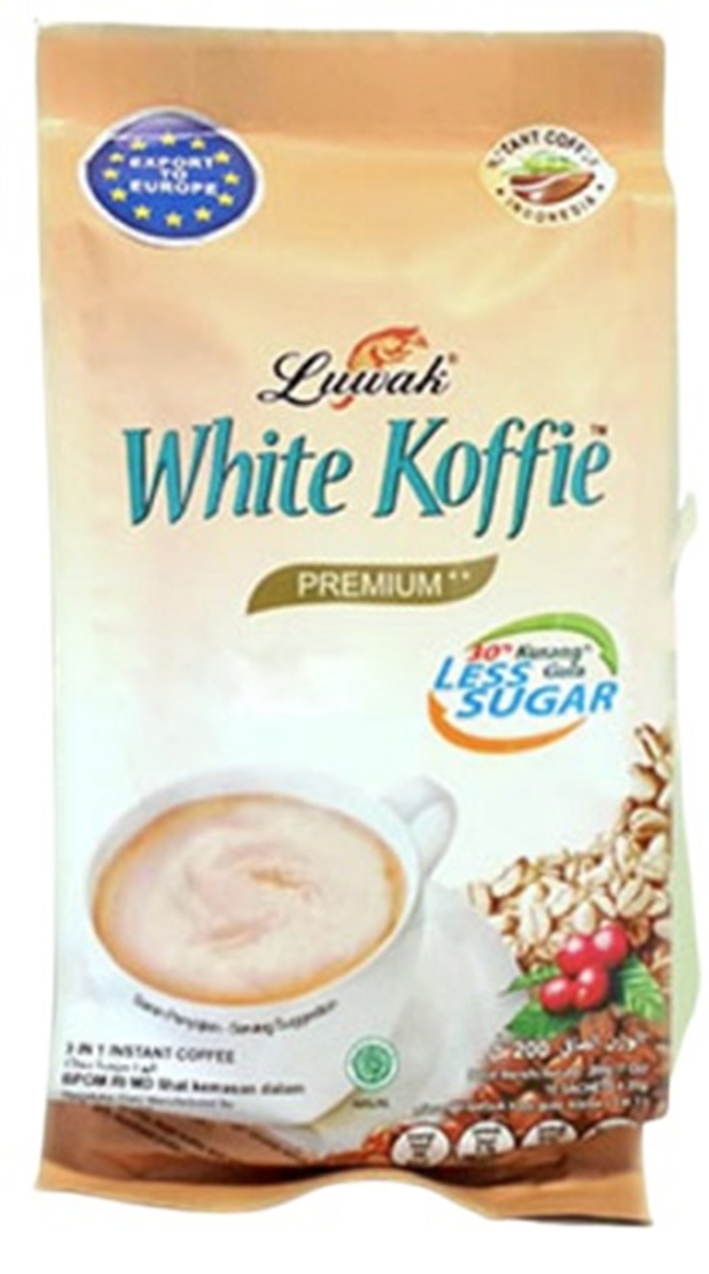 Kopi Luwak Putih Instan (sedikit gula) 10x20gr Kopi Luwak Putih Instan (sedikit gula) 10x20gr