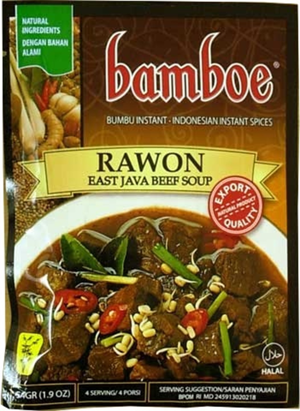 Bumbu instan Bumbu Rawon Bumbu instan Bumbu Rawon