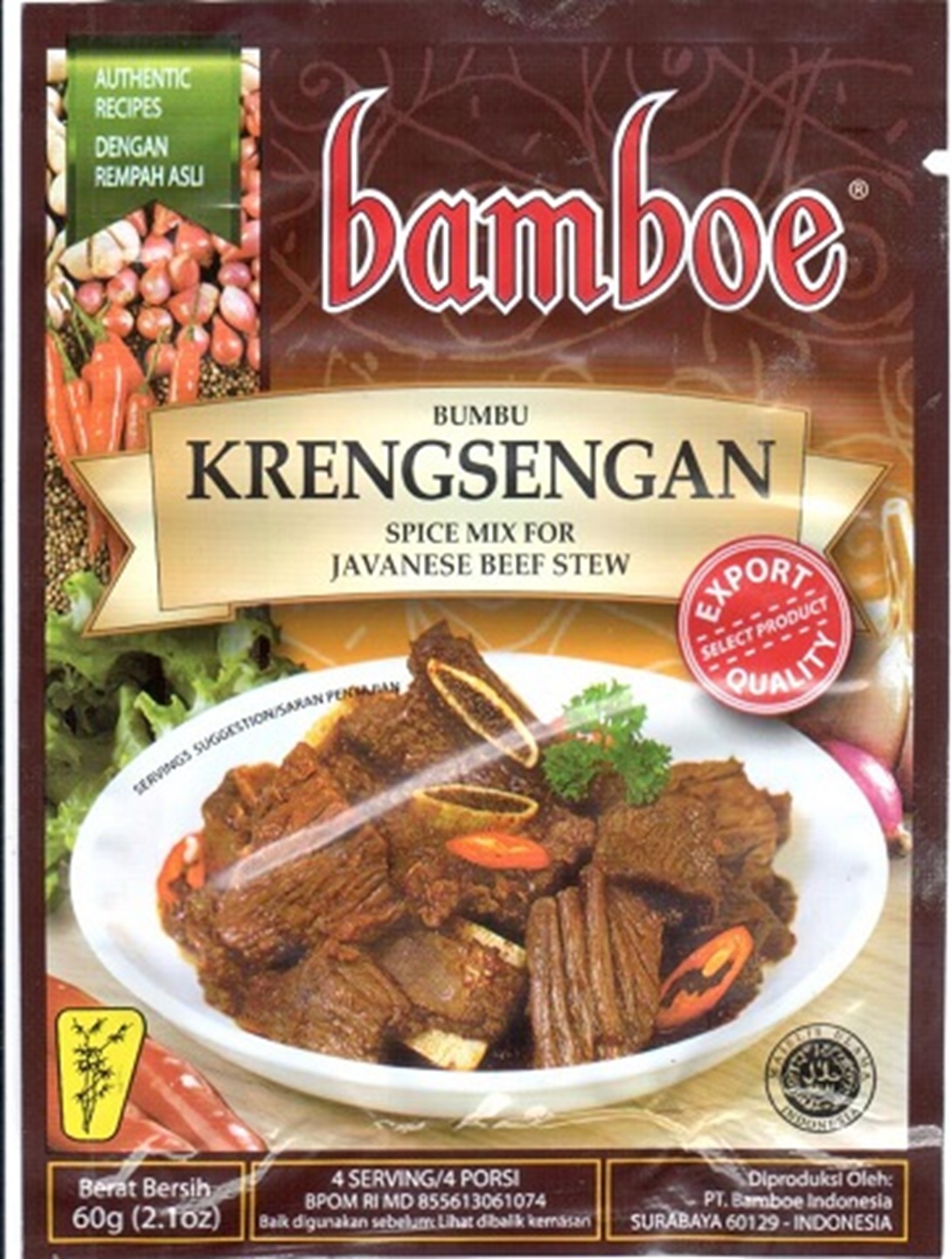 Bumbu instan Bumbu Krengsengan Bumbu instan Bumbu Krengsengan