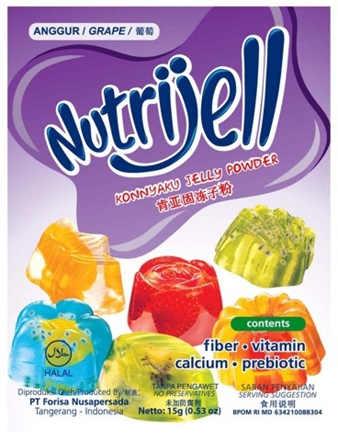 Bubuk Jeli Anggur Bubuk Jeli Anggur
