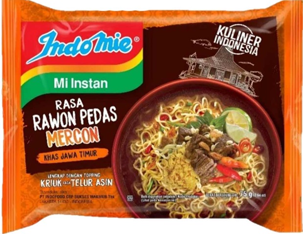 Mi Goreng Rawon Pedas Mercon