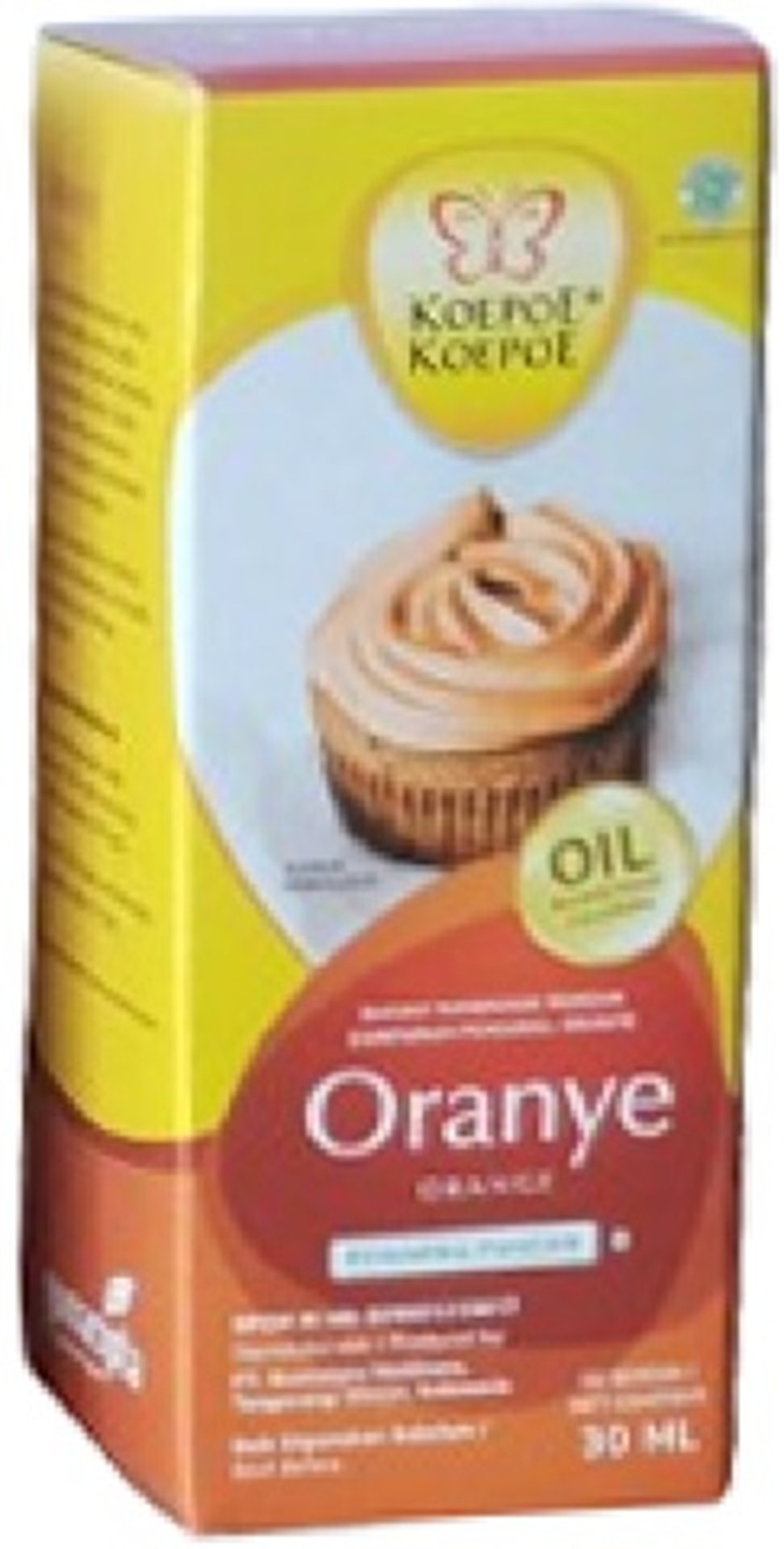 Pewarna Makanan Orange Oil Base Pewarna Makanan Orange Oil Base