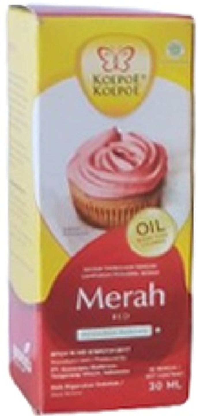 Pewarna Makanan Merah Oil Base