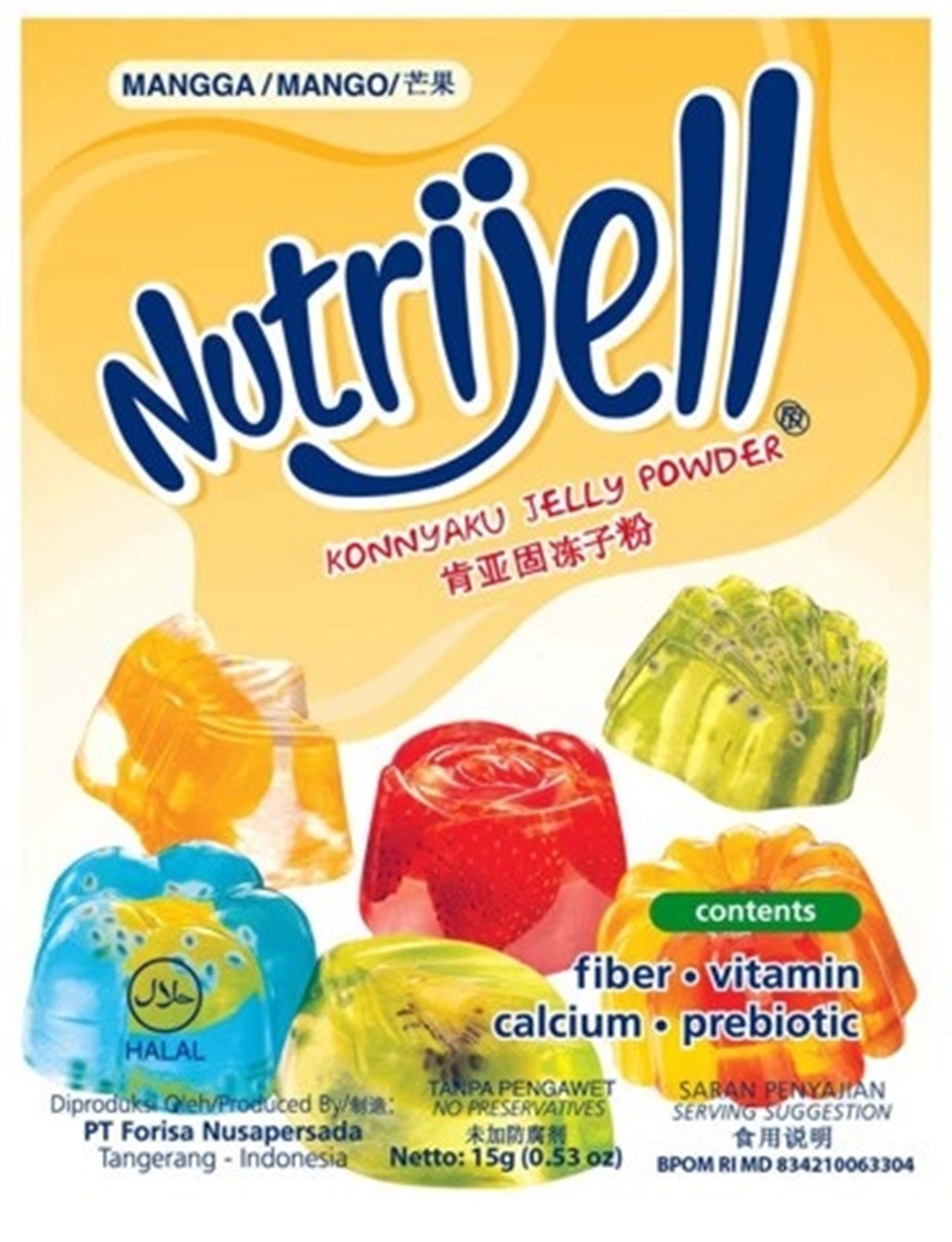 Bubuk Jeli Mangga Bubuk Jeli Mangga