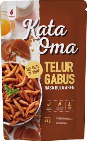 Telur Gabus rasa Gula Aren