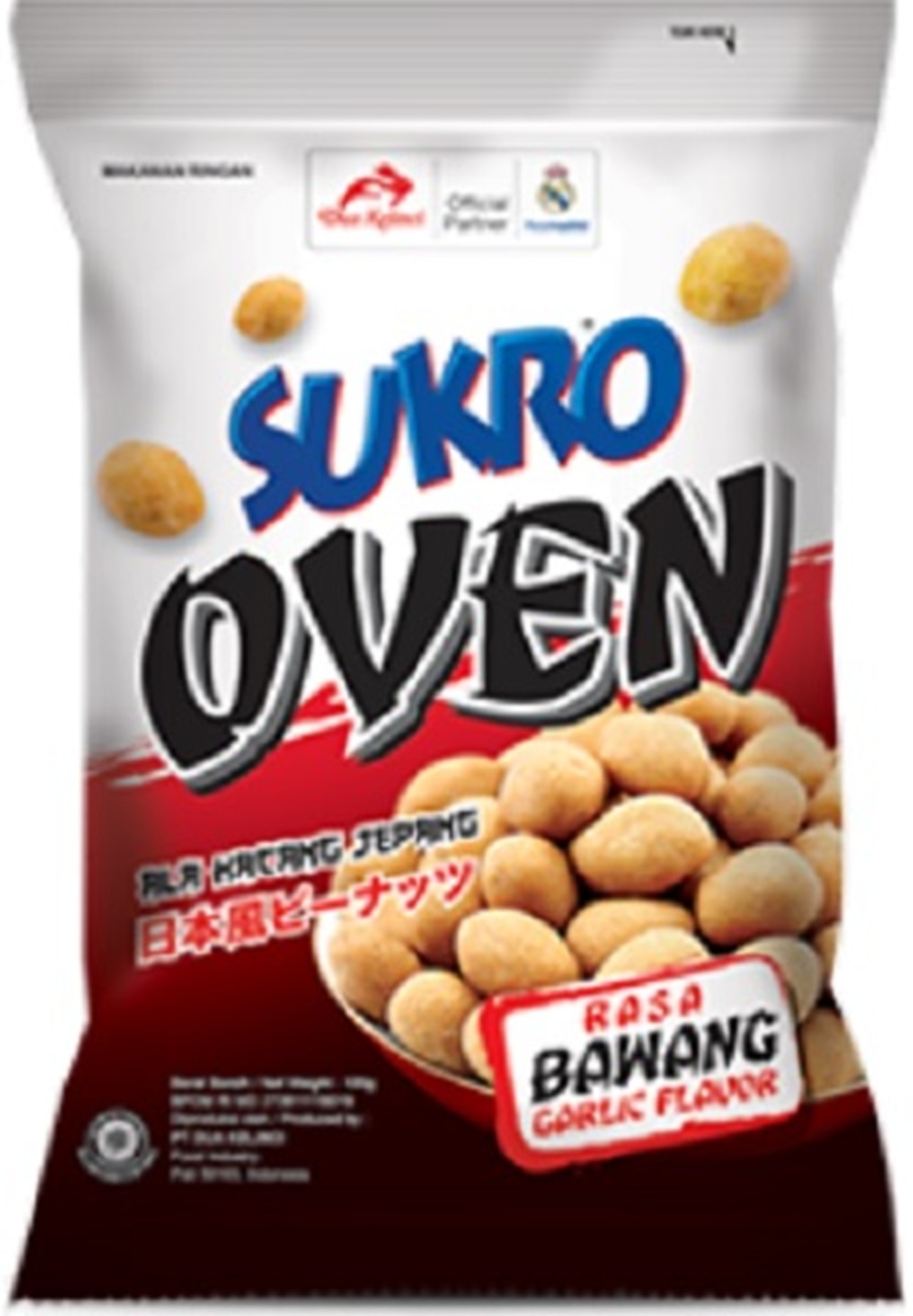 Kacang Sukro Oven rasa Bawang Kacang Sukro Oven rasa Bawang