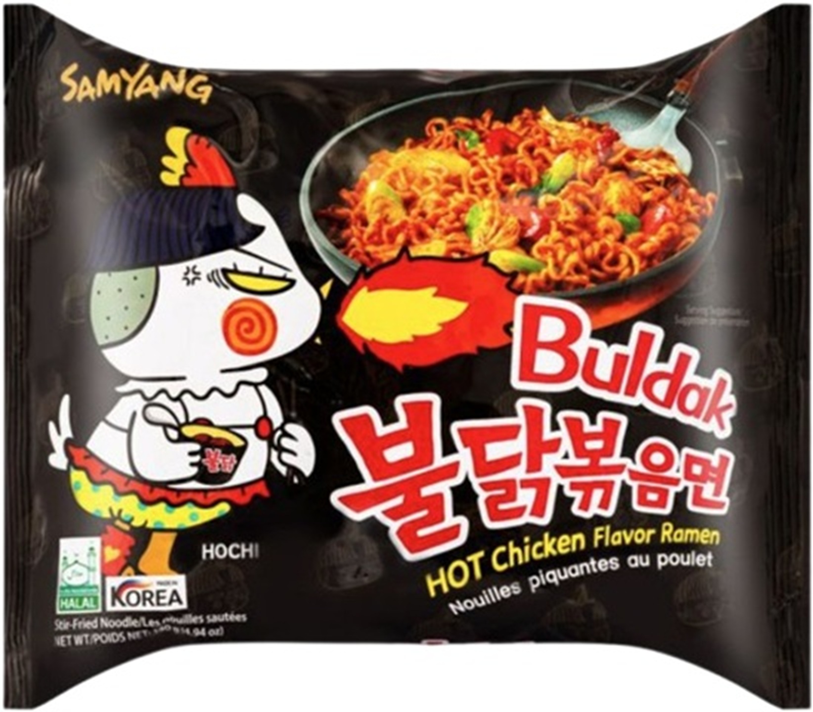 Mie instan ayam pedas Mie instan ayam pedas