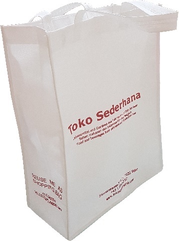 Eco Green Shopping bag (35x25x15cm)