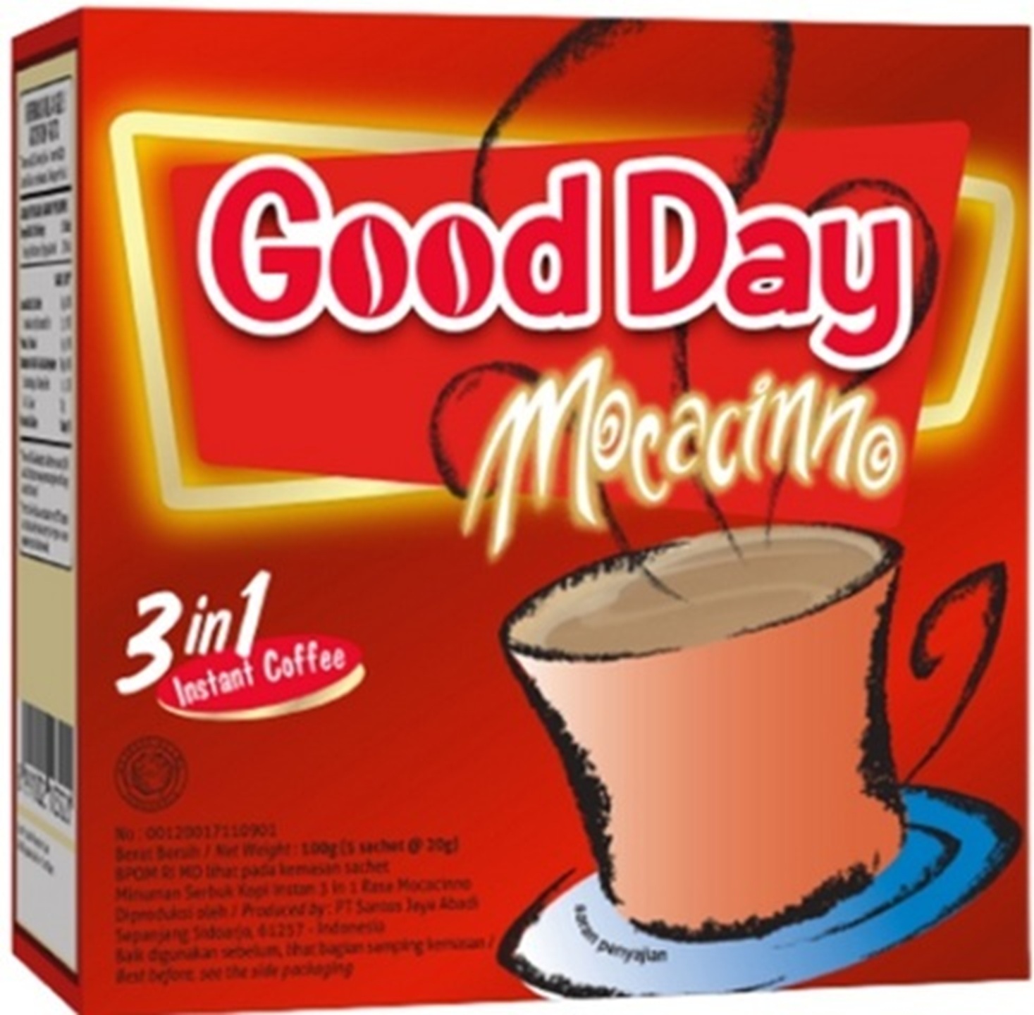 Kopi Instan 3in1 (5x20gr) Mocacinno Kopi Instan 3in1 (5x20gr) Mocacinno