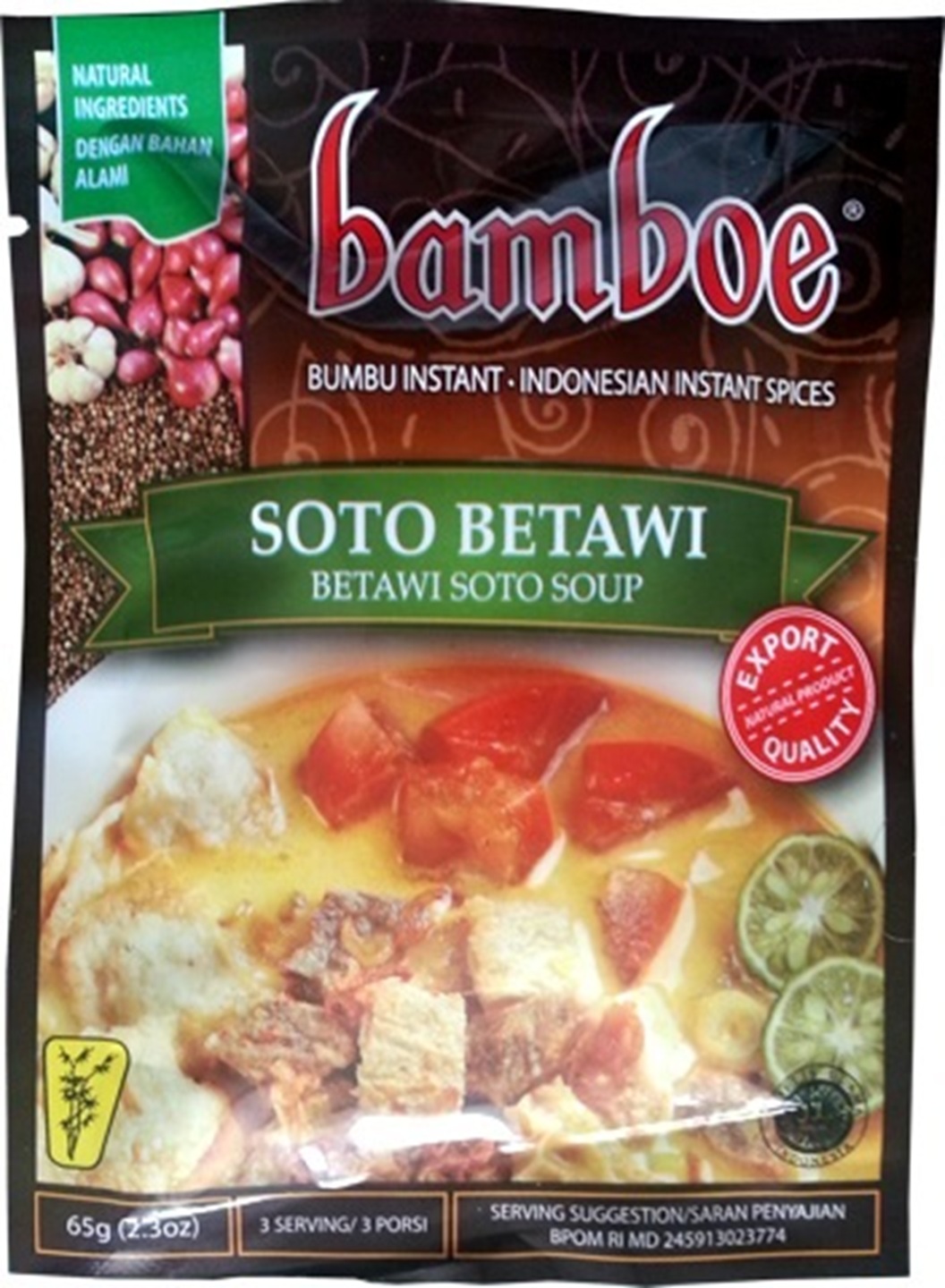 Bumbu instan Bumbu Soto Betawi Bumbu instan Bumbu Soto Betawi