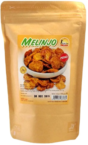 Kripik Melinjo Pedas