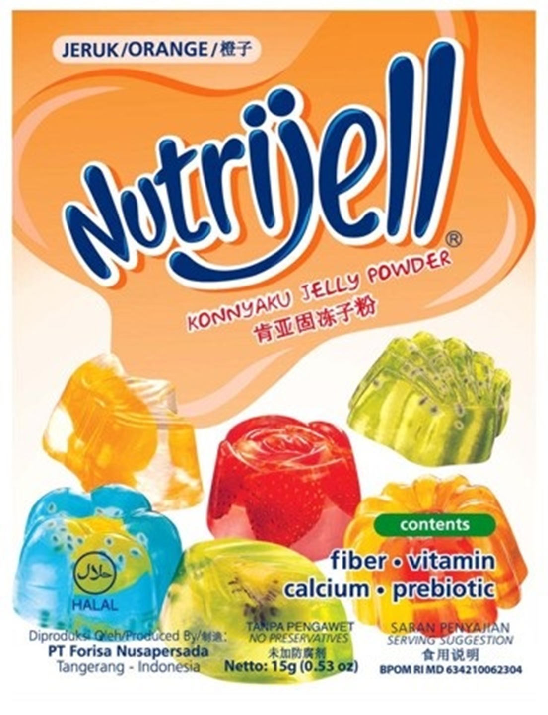 Bubuk Jeli Jeruk Bubuk Jeli Jeruk