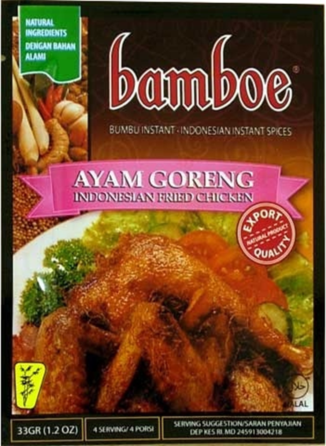 Bumbu instan Bumbu Ayam Goreng Bumbu instan Bumbu Ayam Goreng
