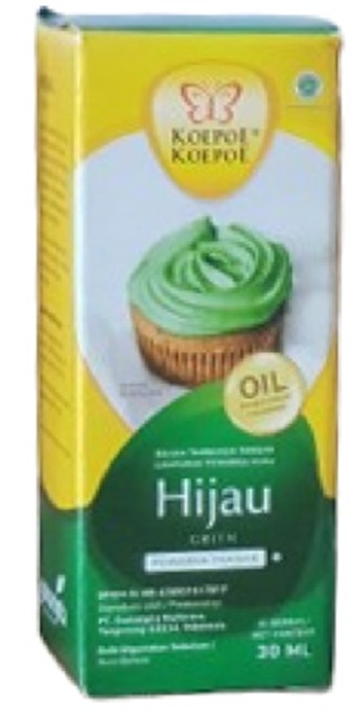 Pewarna Makanan Hijau Oil Base