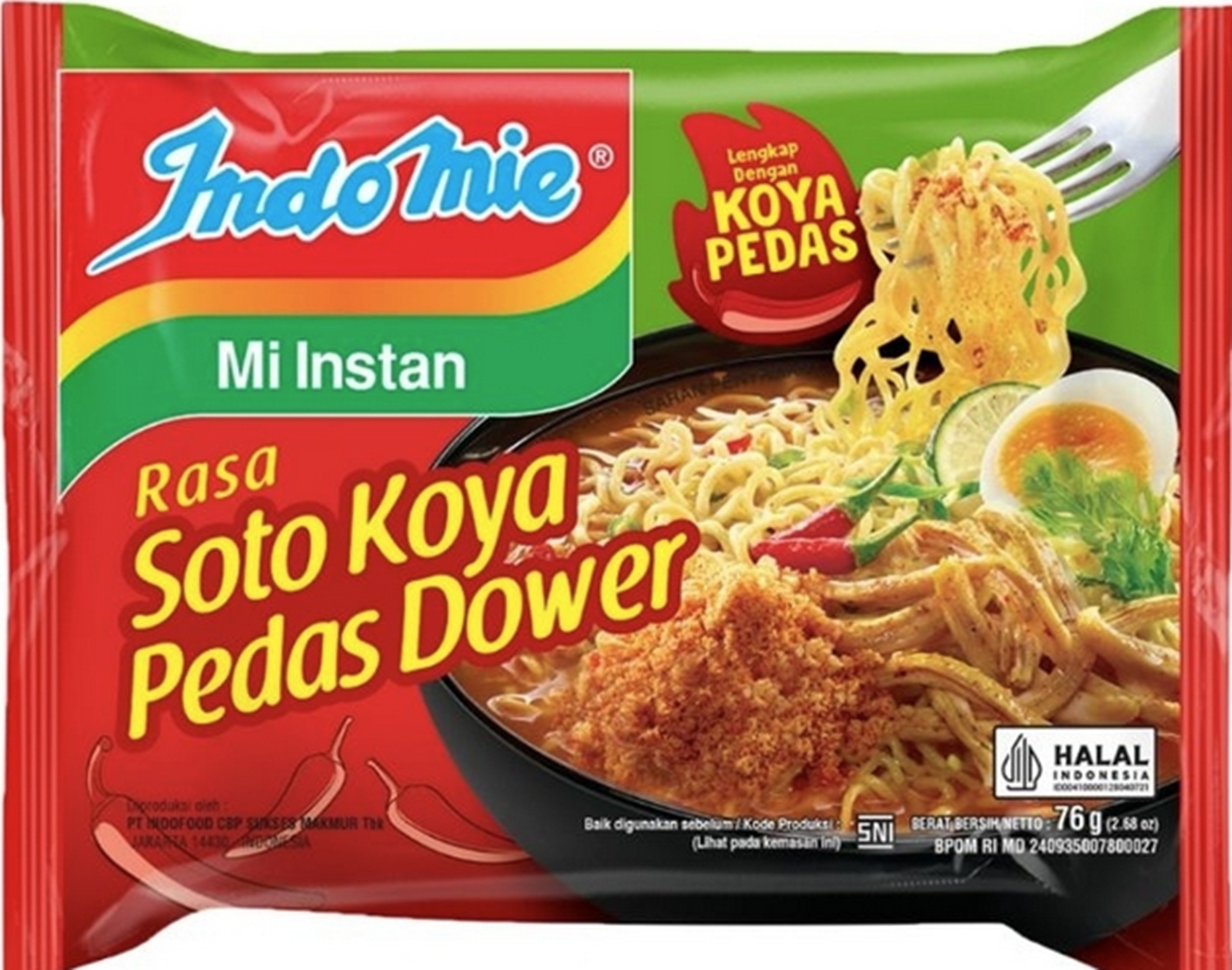 Mi Kuah Rasa Soto Koya Pedas Dower