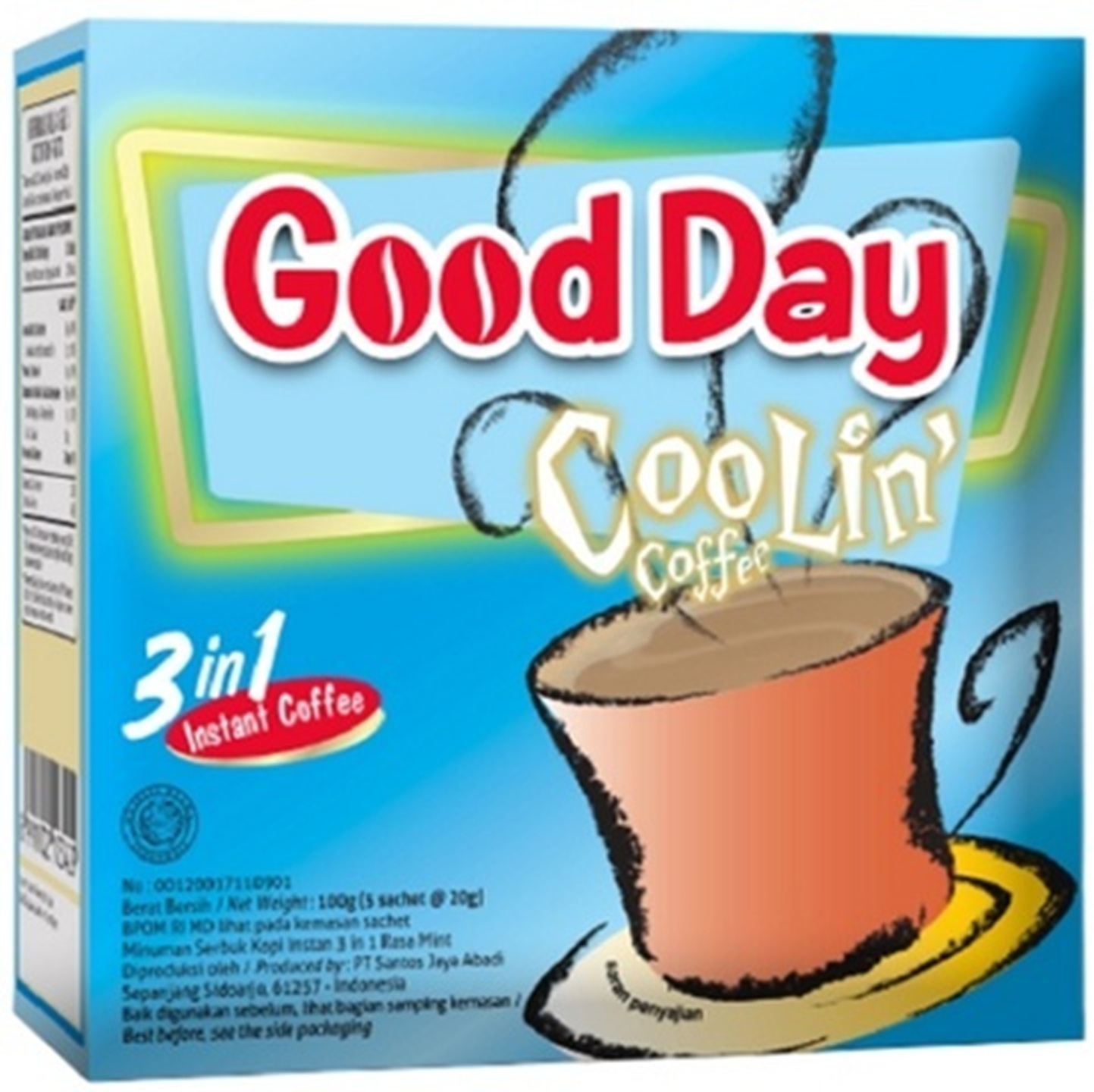 Kopi Instan 3in1 (5x20gr) Coolin' Kopi Instan 3in1 (5x20gr) Coolin'