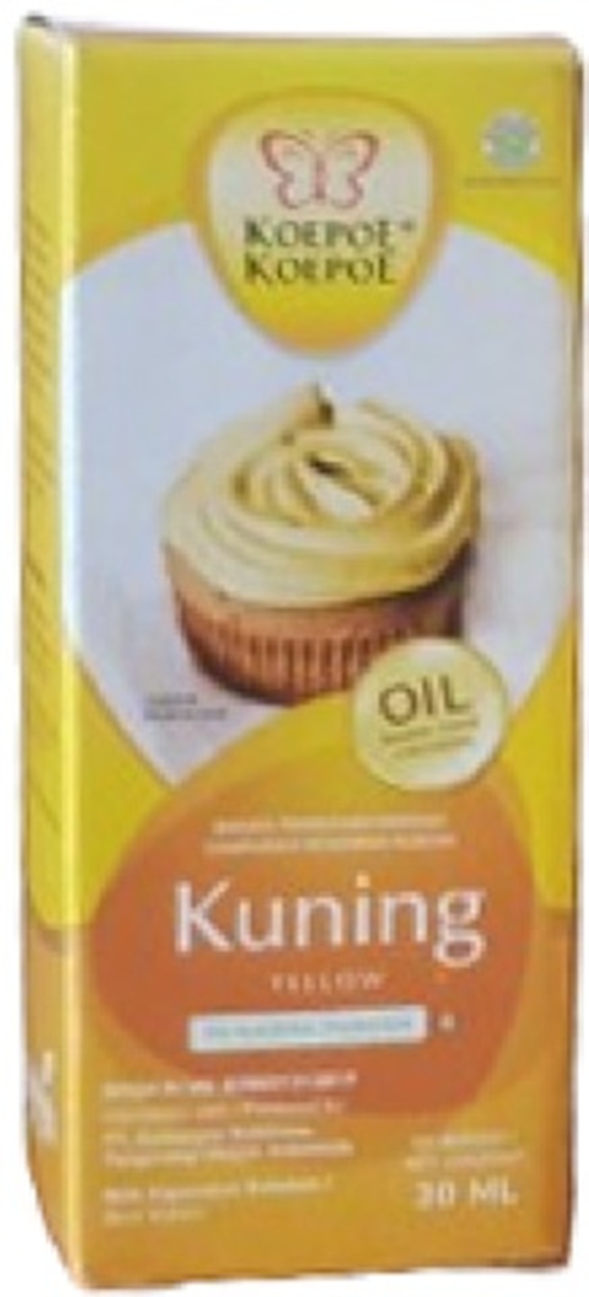 Pewarna Makanan Kuning Oil Base