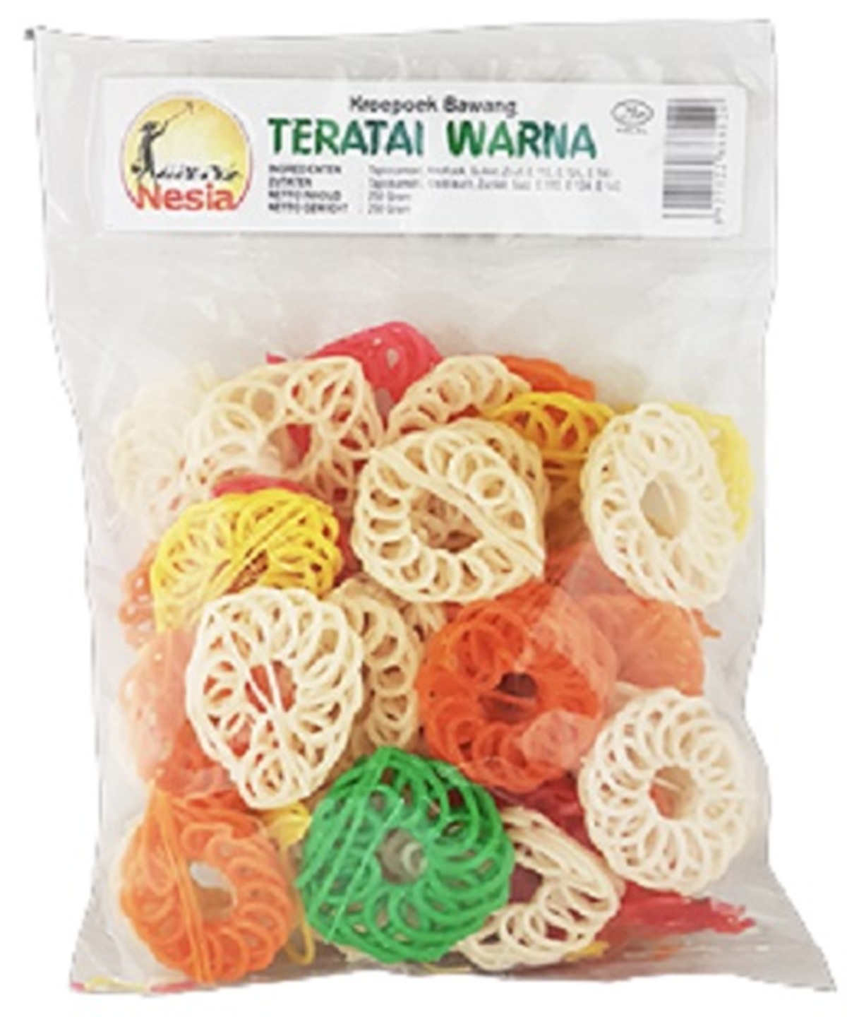 Krupuk Bawang Teratai Warna