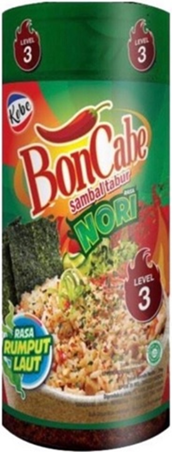 Bon Cabe sambal tabur Nori Rumput Laut lev 3 Bon Cabe sambal tabur Nori Rumput Laut lev 3